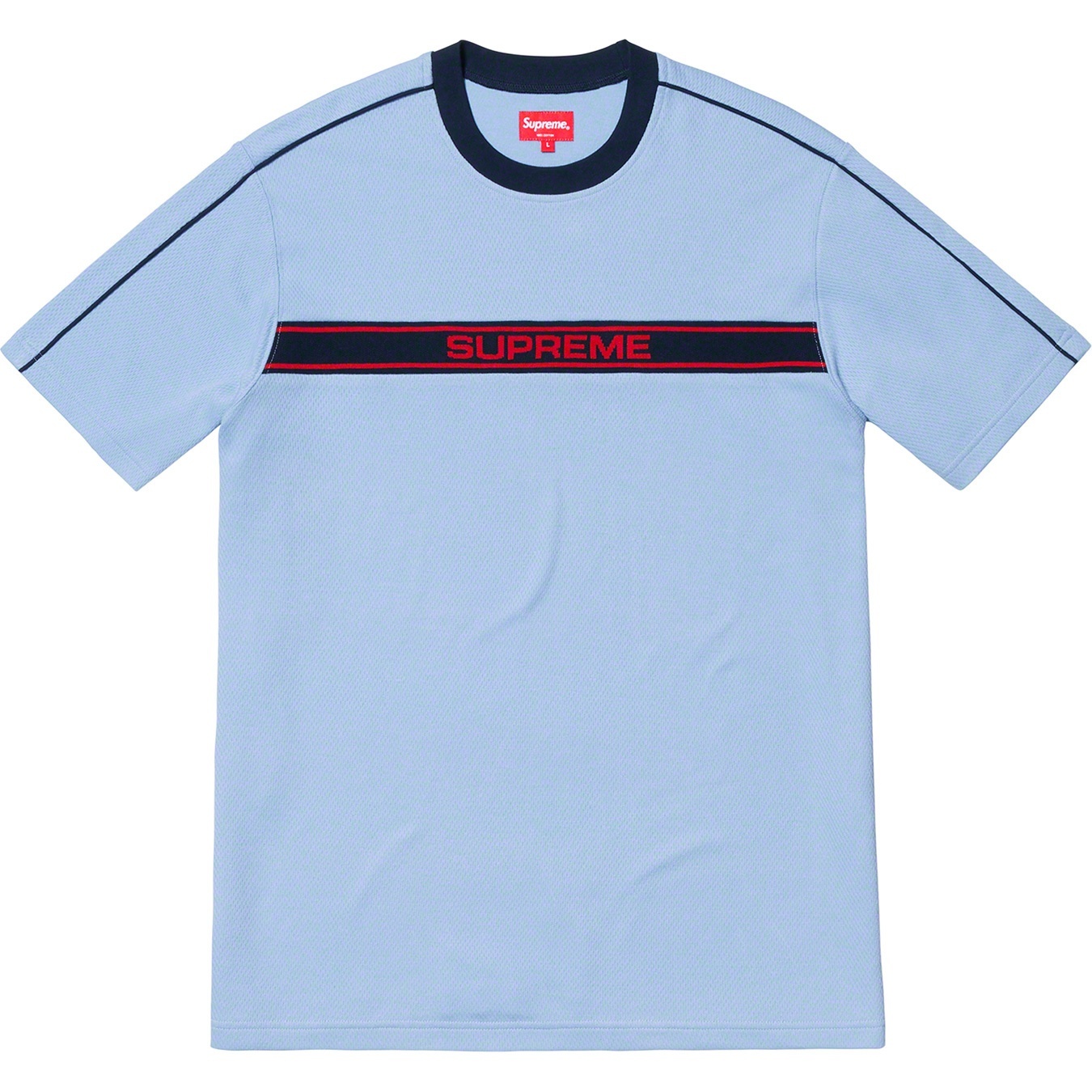 Chest Stripe Logo S/S Top view 8